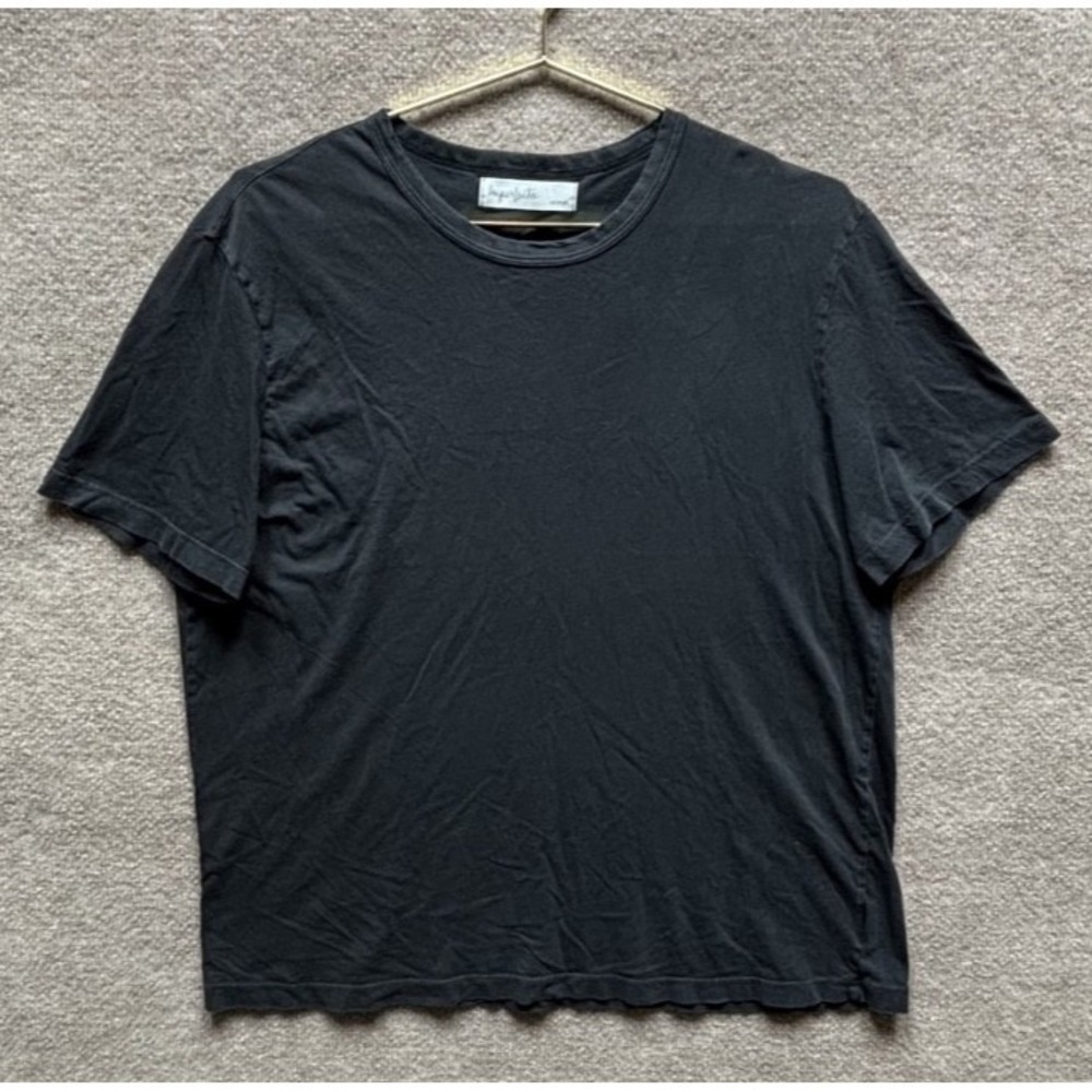 Imperfects T-Shirt Mens Faded Black 2XL Crewneck Tee Short Sleeve Cotton USA